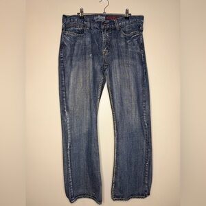 Urban Pipeline Blue Straight Jeans